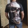 爱潮牌夏日时尚3d最新设计—ICP恐怖骷髅印花男士T恤O领短袖休闲透气宽松潮流街头装
