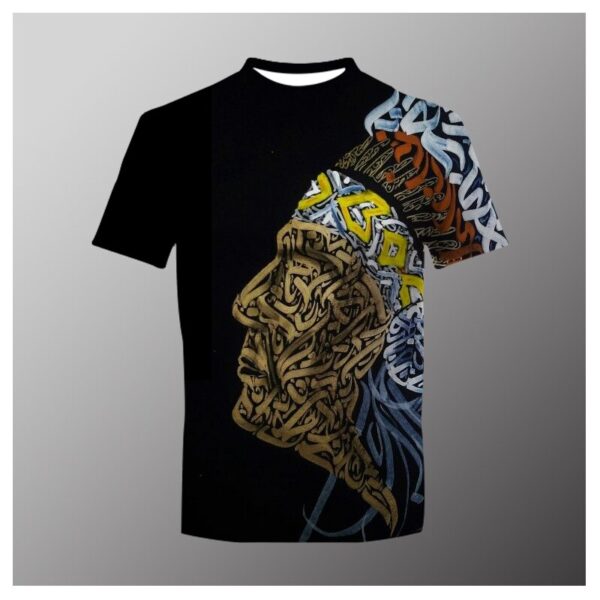 New-Men-s-Art-Graphic-T-Shirts-Ink-3DT-Shirts-Summer-Fashion-Tops-Everyday-Casual-Short-4 新款男士艺术图形T恤墨水3dt衬衫夏季时尚上衣日常休闲短袖O领高街穿艺术武器